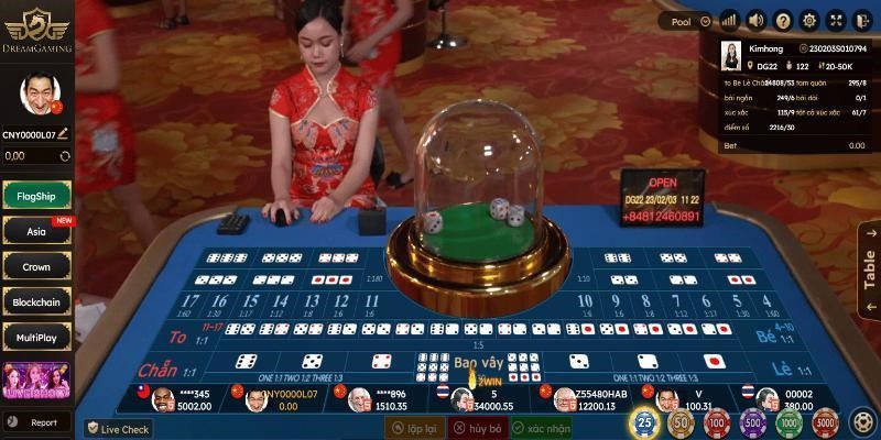 Các biến thể phổ biến nhất trong dòng game tài xỉu 
